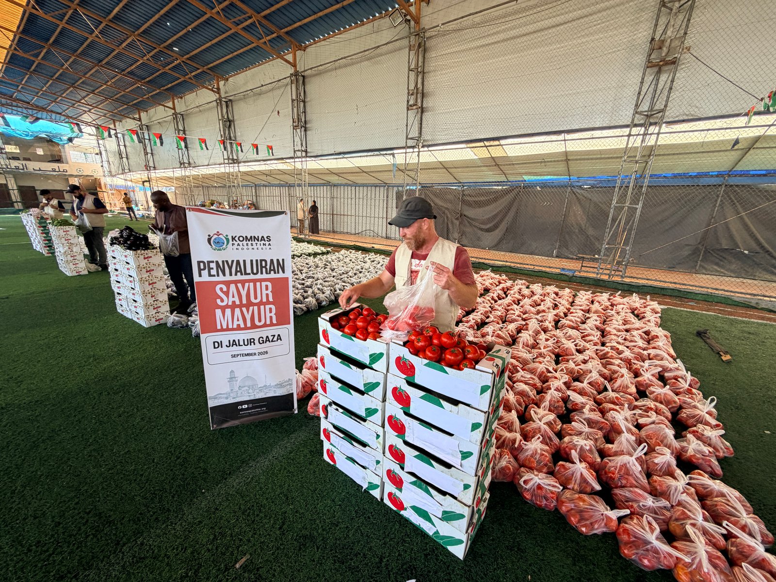 Bantuan Sayur dan Buah untuk 21.000 jiwa