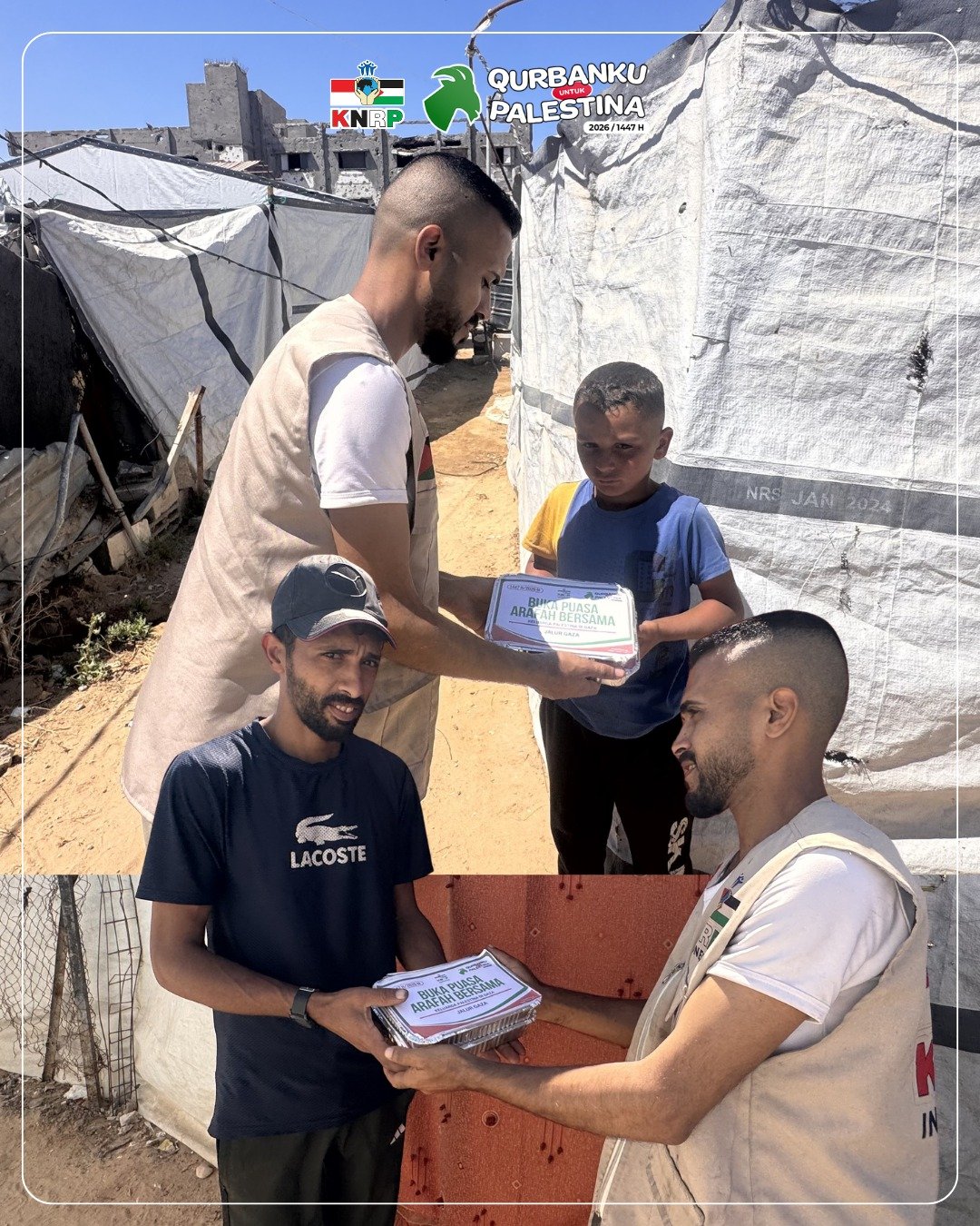 Buka Puasa Shaum Arafah, Jalur Gaza 26 Mei 2026